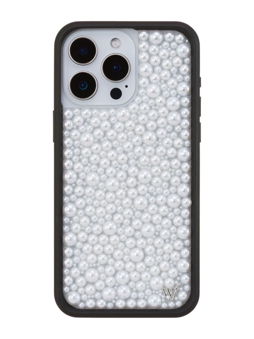 Wildflower iPhone Case X Pearl White